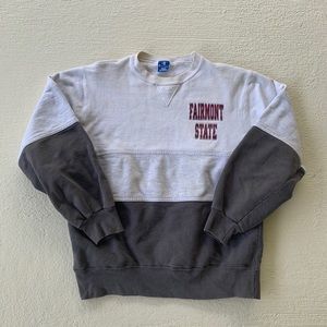 Vintage 90s Champion Fairmont State Crewneck
